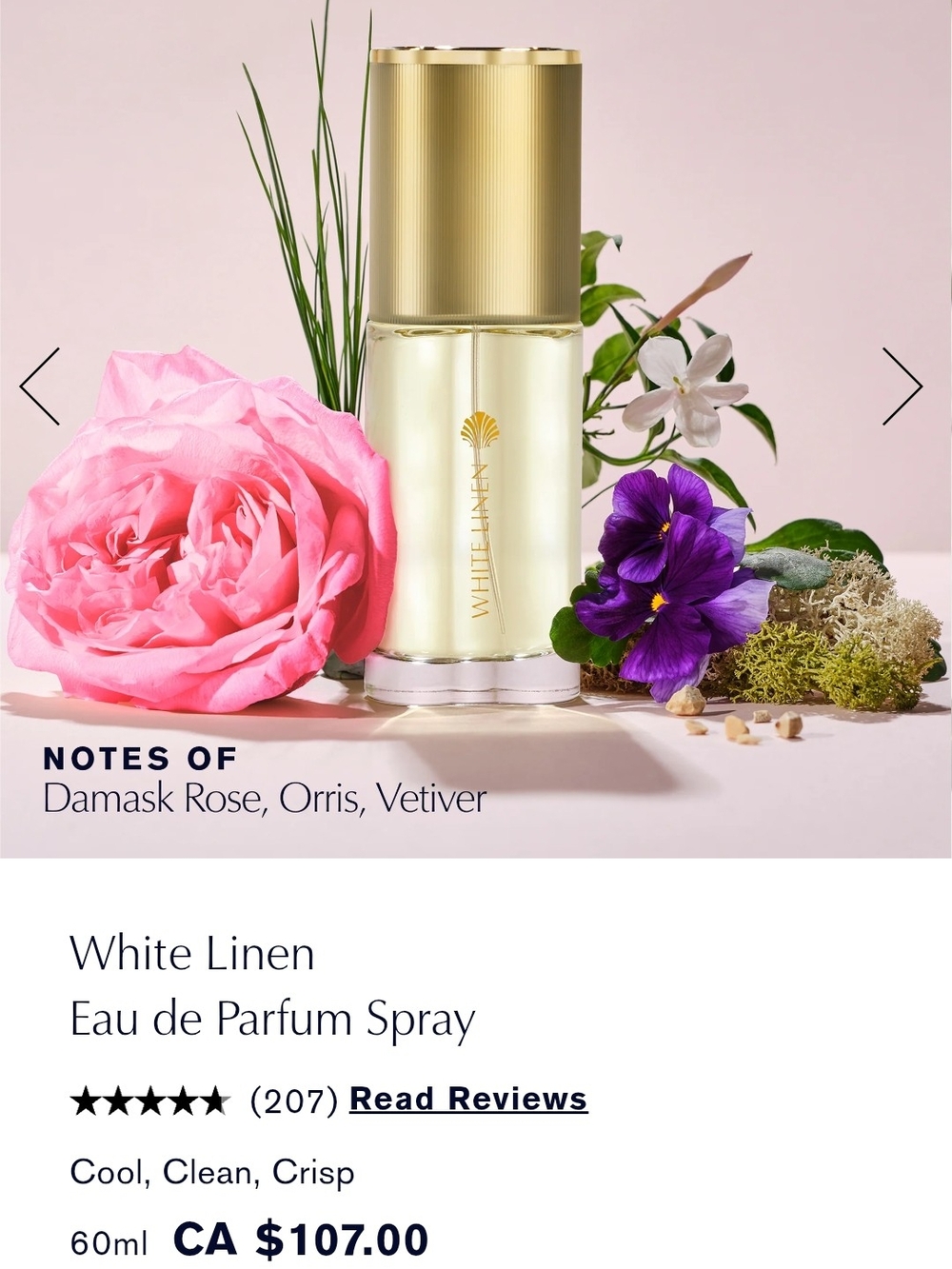 Estee Lauder White Linen — Eau de Parfum